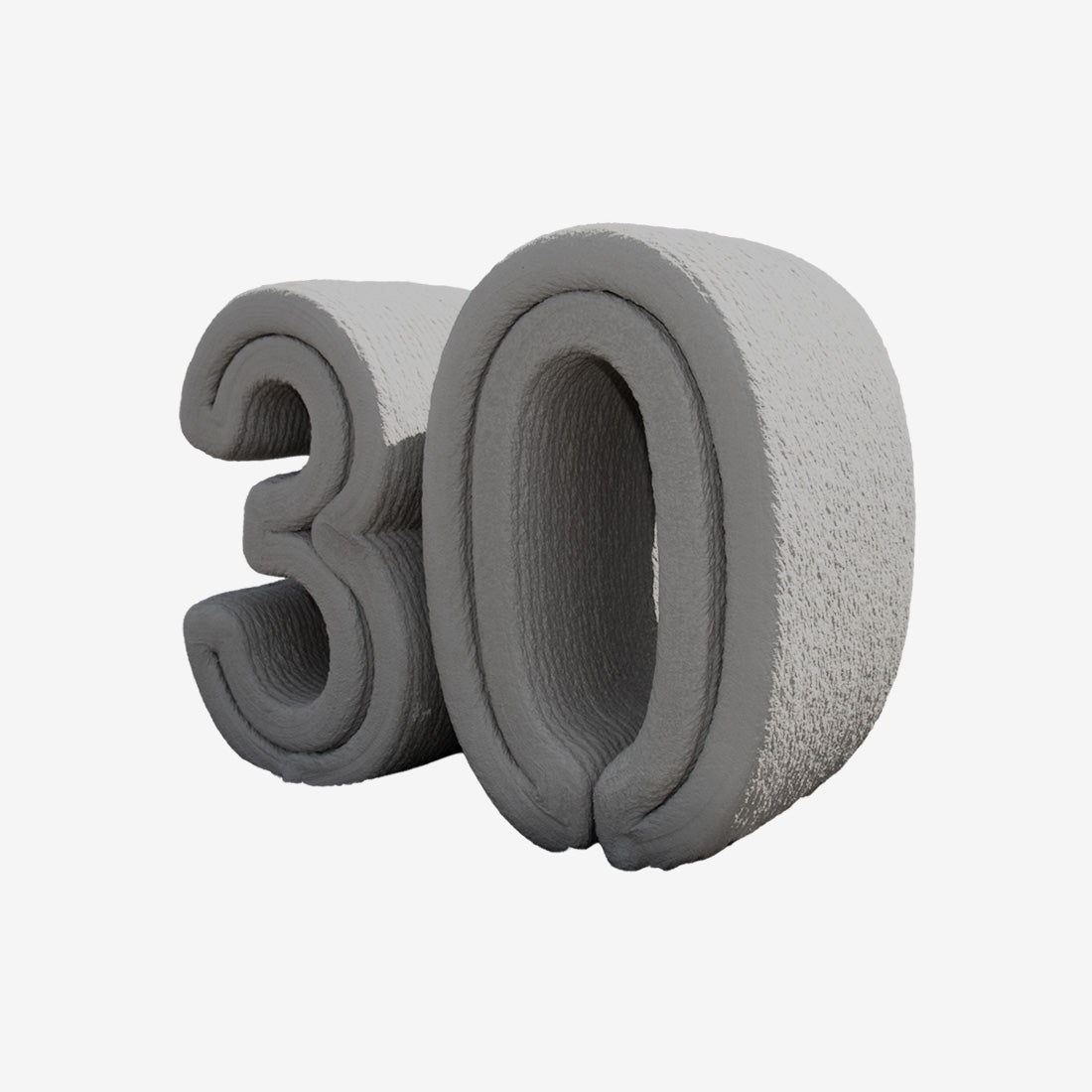 Cijfers in 3D-Beton