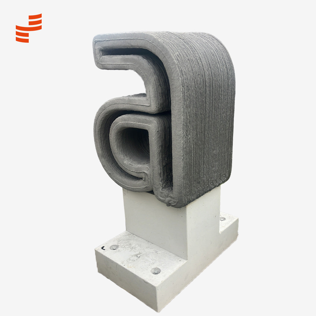 Letters in 3D-Beton