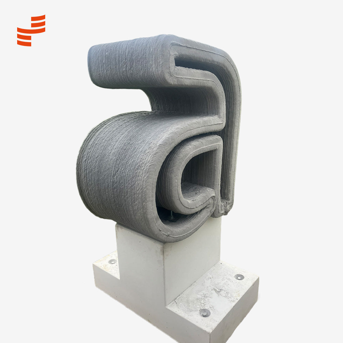 Letters in 3D-Beton