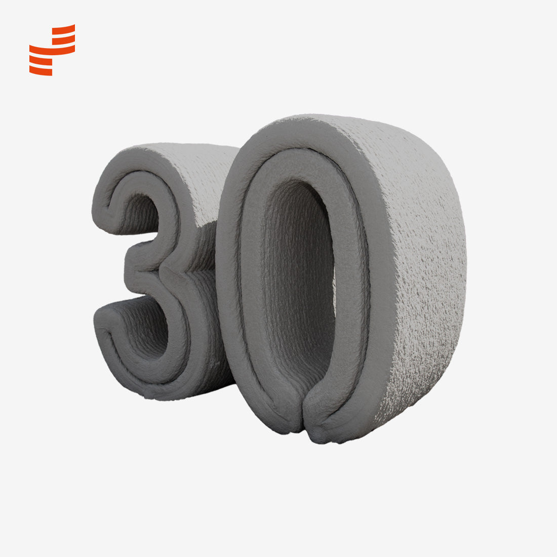 Cijfers in 3D-Beton
