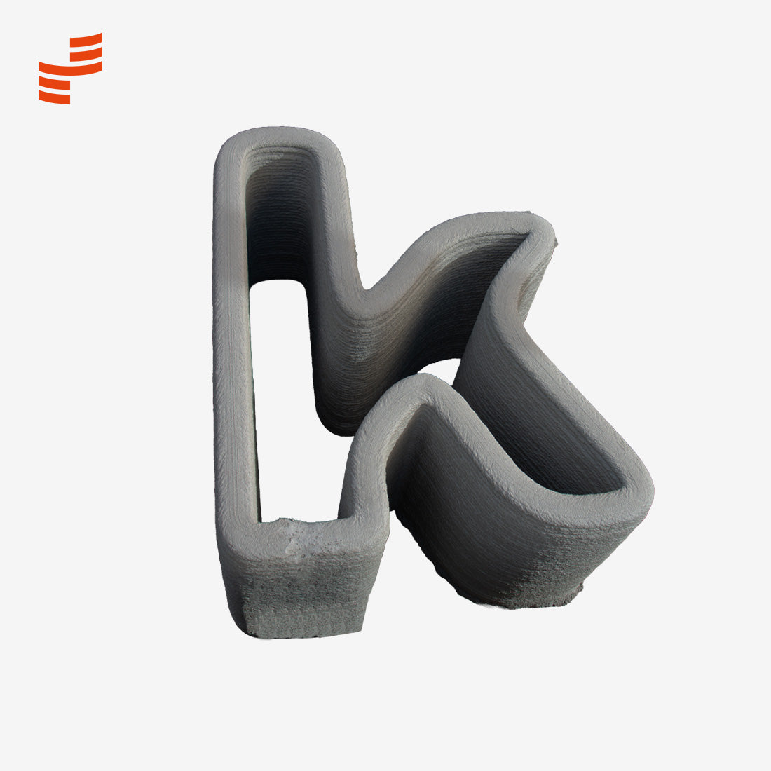 Letters in 3D-Beton