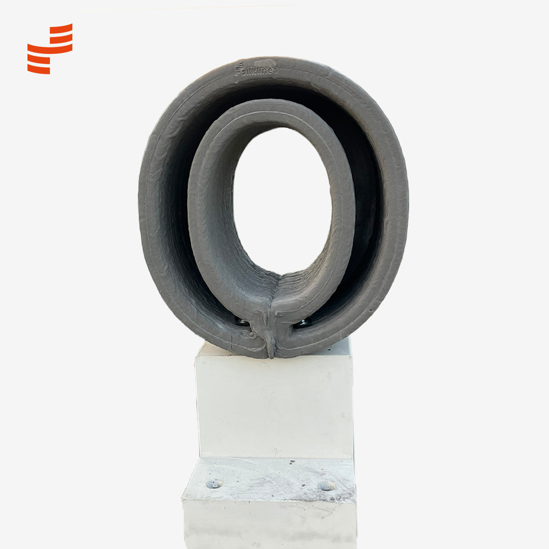 Letters in 3D-Beton