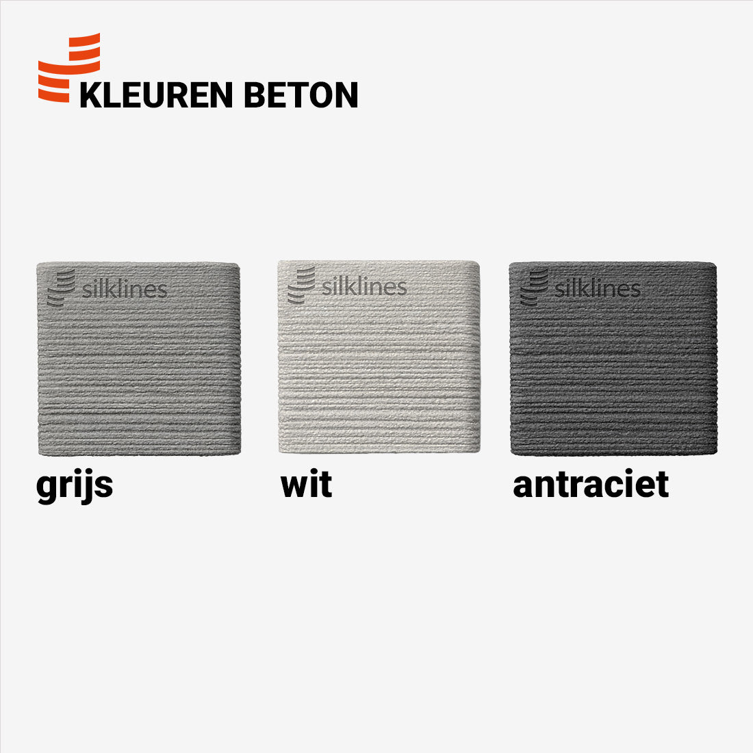 Letters in 3D-Beton